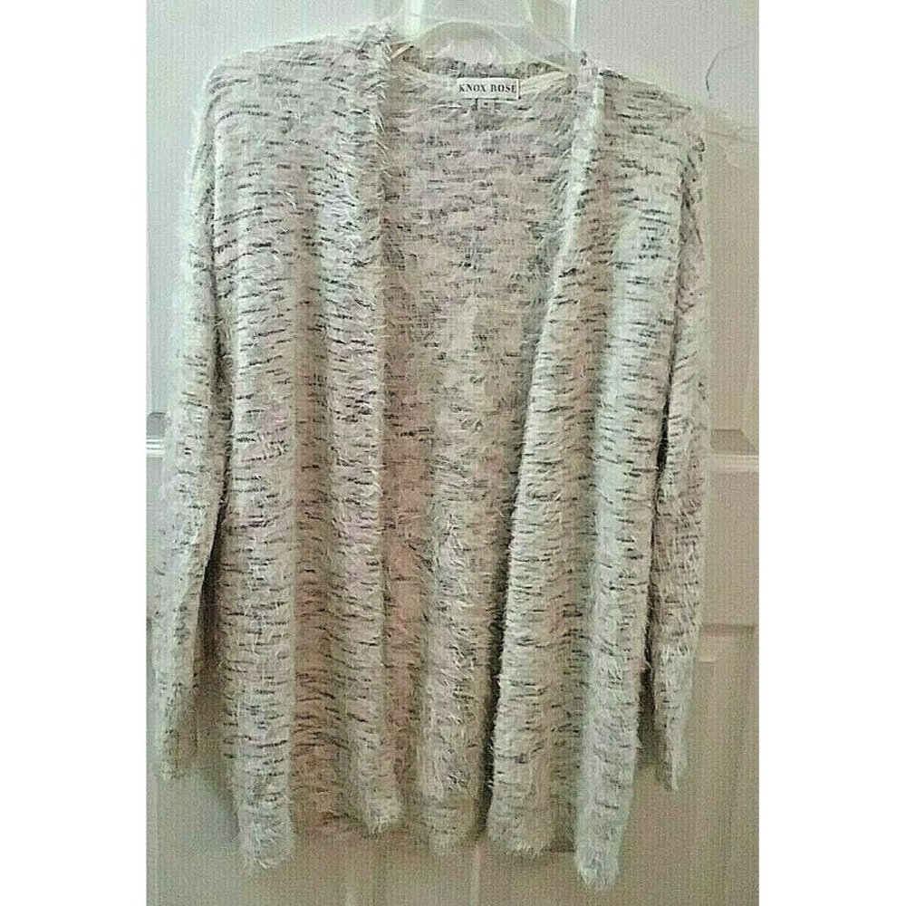 KNOX ROSE Women's Long Sleeve Cardigan Multicolor